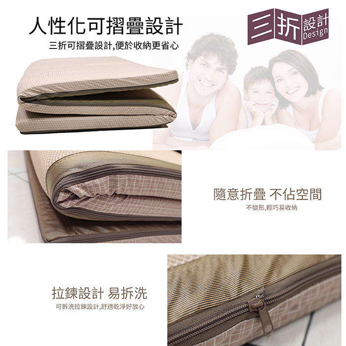 【多利寶寢具】VICTORIA_3D立體透氣單人床墊(1入), , large