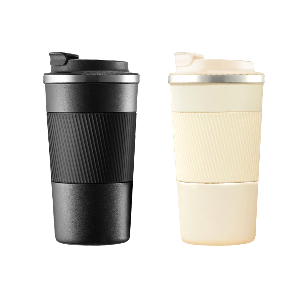 佳美能Kamera 316不鏽鋼 隨身咖啡杯 環保杯 隨行杯 (500ML/保溫杯/保冰杯) 黑白兩色, , large
