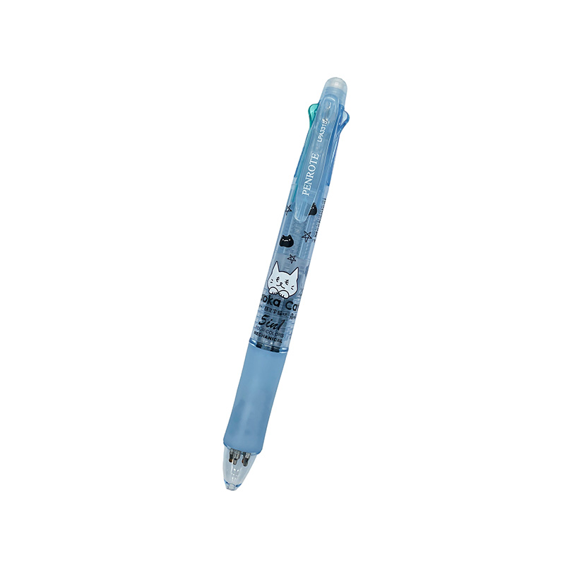 Looka Cat 5-in-1 Multi-Function Pen-Blue, , large
