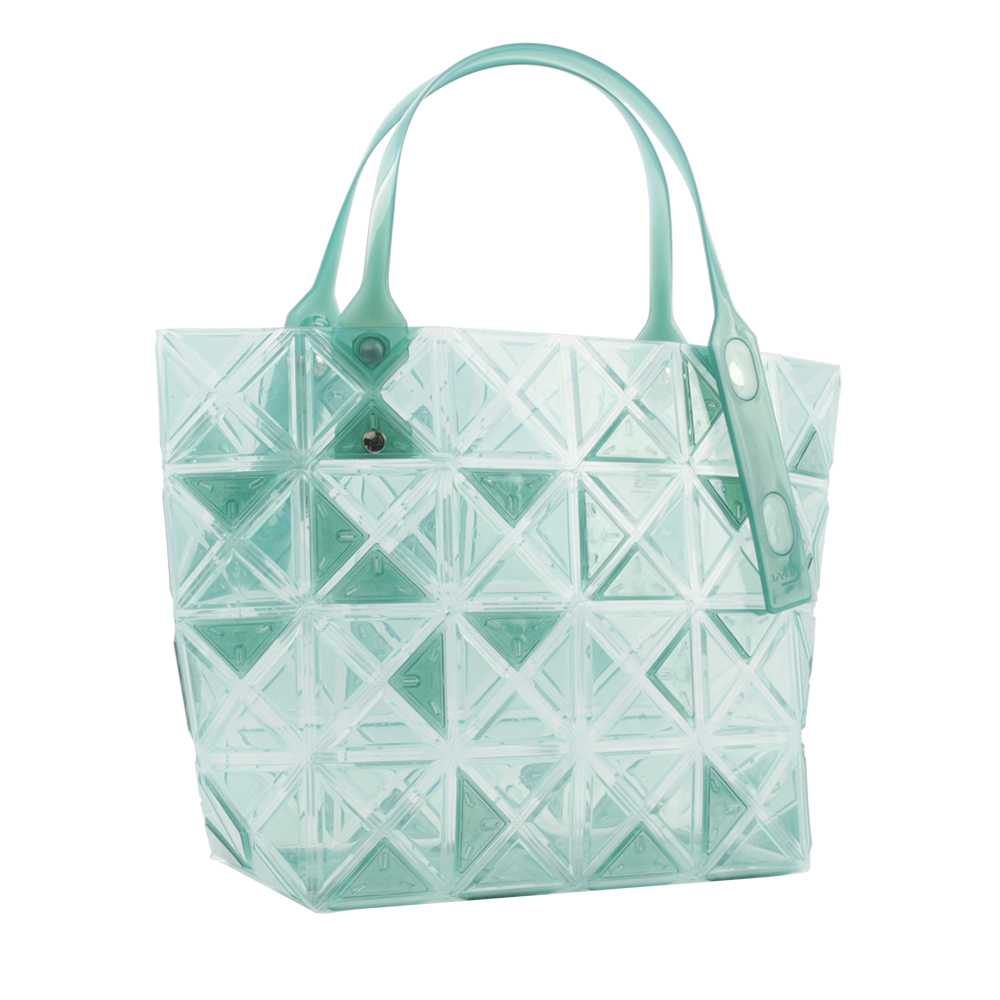 ISSEY MIYAKE BAO BAO DAZZLE 4X6 透明果凍手提包/湖水綠, , large