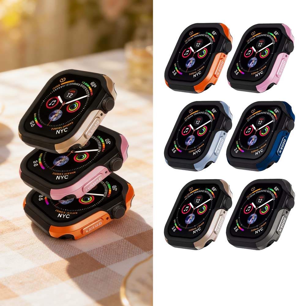 【山水之寶】KZDOO Apple watch S11 42mm/S10 42mm保護殼 航空鋁合金雙料防摔殼, , large