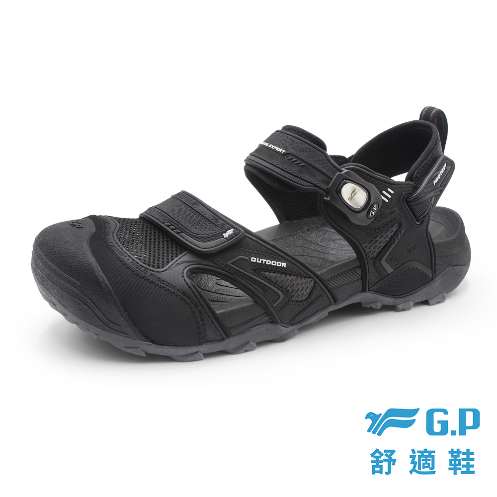 G5742M戶外護趾男涼鞋, , large