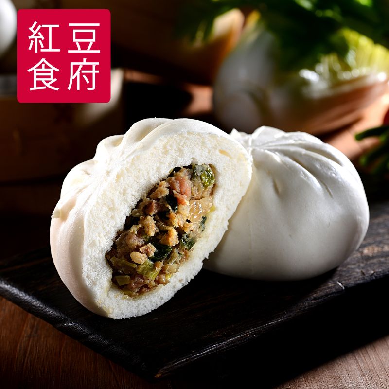 【紅豆食府】鮮肉包 70公克/顆，6入/袋, , large