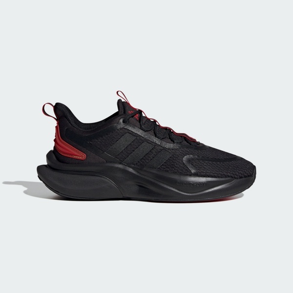 Adidas Alphabounce + 男 慢跑鞋 運動 路跑 緩震 透氣 跑鞋 愛迪達 黑紅 [ID8624], , large