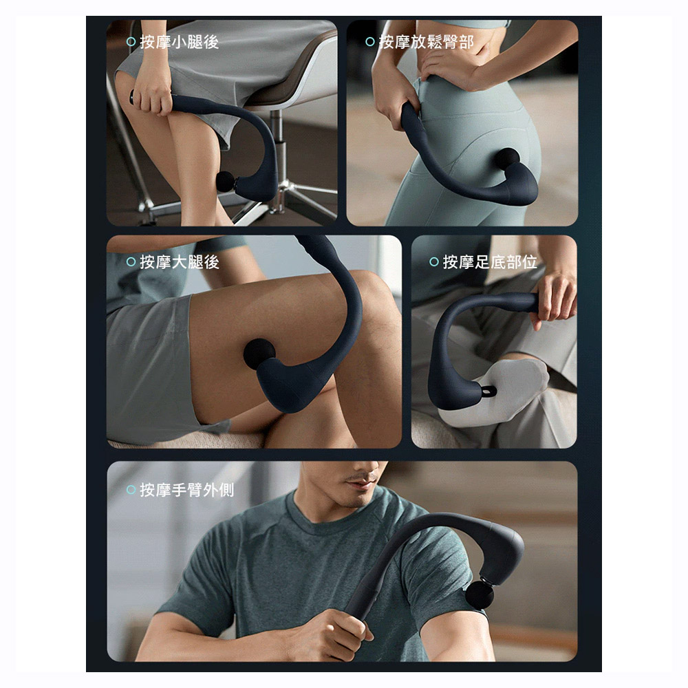 PHILIPS 飛利浦 臂式筋膜槍 不求人按摩槍 PPM7331, , large