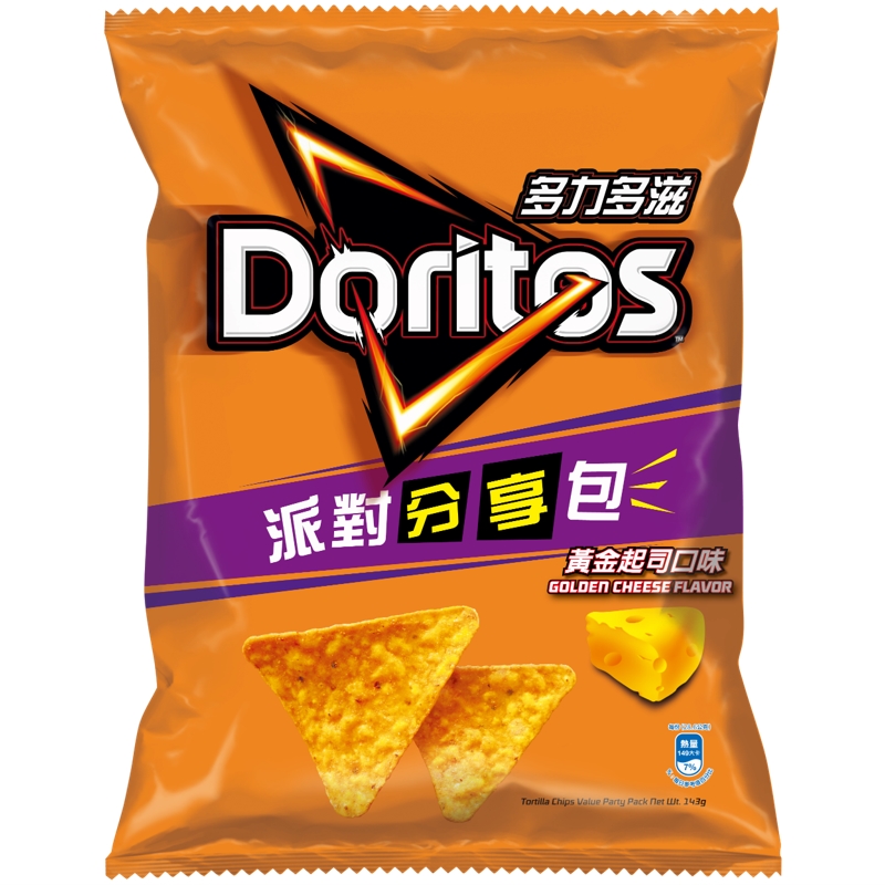 多力多滋黃金起司派對分享包143g, , large