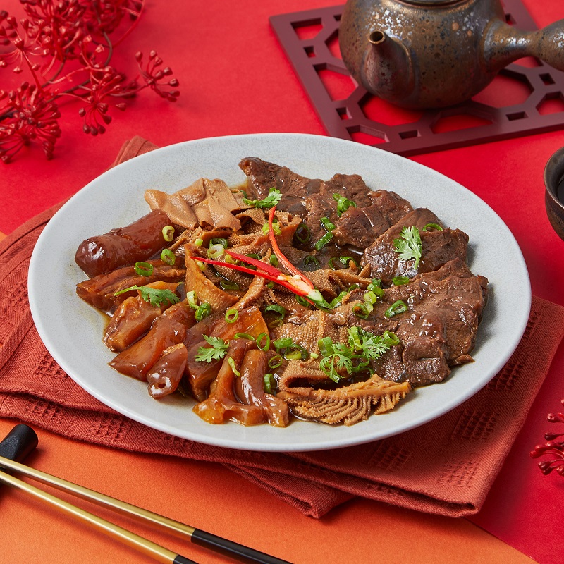 胡同 秘製醬香牛三寶450g(冷凍), , large