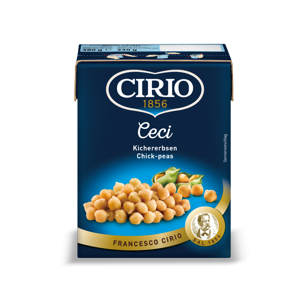 【CIRIO】埃及豆 (鷹嘴豆) 380g (貨號1505014), , large