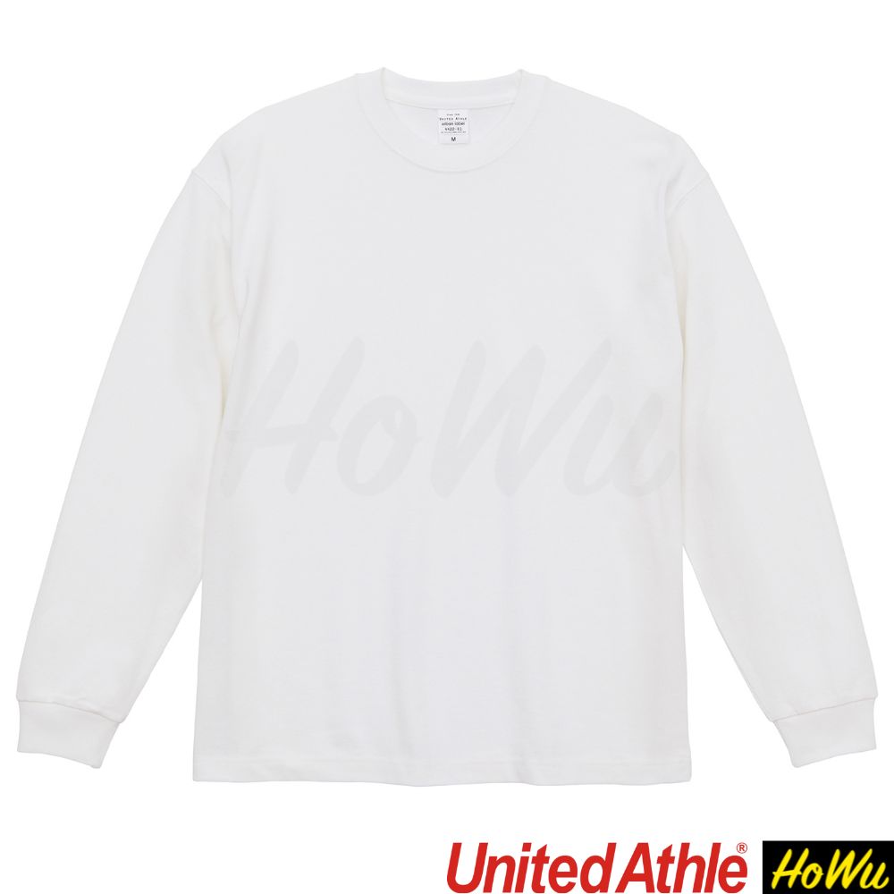 【United Athle】日本重量級寬版落肩9.1oz.長袖T恤/2.1英吋袖口羅紋 (4422-01) | Howu好物商城(UA寬版落肩長T), , large