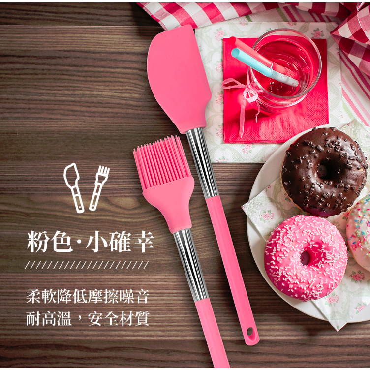 PERFECT 理想牌 品味耐熱矽膠廚具 灰色刮刀-Leidea樂德兒, , large
