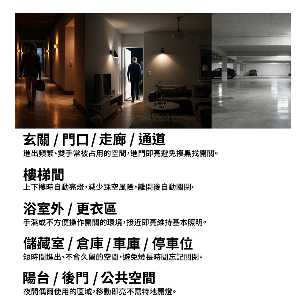 【太星電工】3入組-LED微波感應燈泡12W E27 人體感應 自動亮燈 省電燈泡 (白光/暖白光), , large