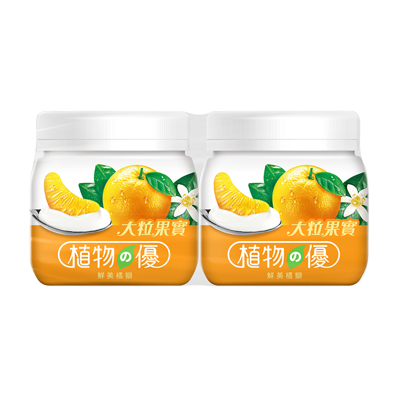 植物之優優格-鮮美橘瓣200g, , large