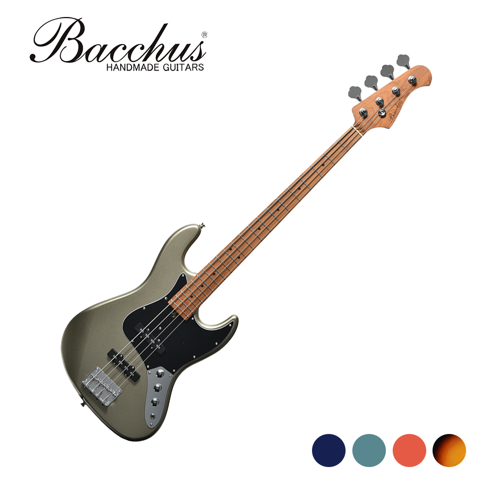 Bacchus WJB-1DX RSM/M 電貝斯 BLK 黑色【敦煌樂器】, , large