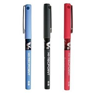 百樂V5鋼珠筆3入, , large