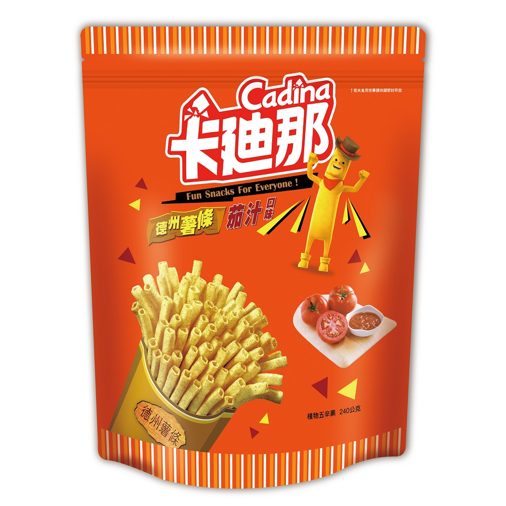 卡迪那德州薯條茄汁口味240G, , large