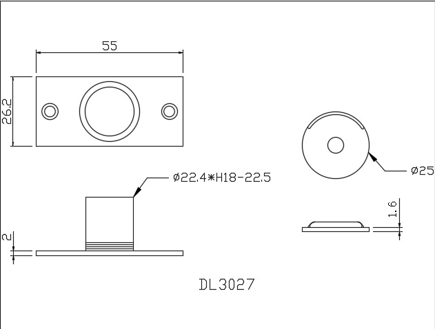 Pulley sliding door locator, , large