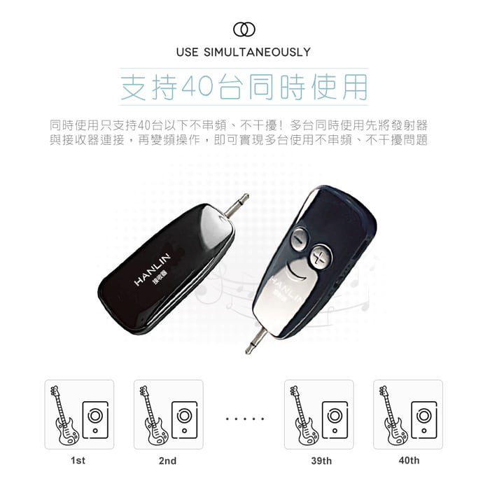 【HANLIN】-2TUHF+ 迷你手持UHF無線麥克風#教學麥克風 擴音機專用 無線麥克風組 USB, , large