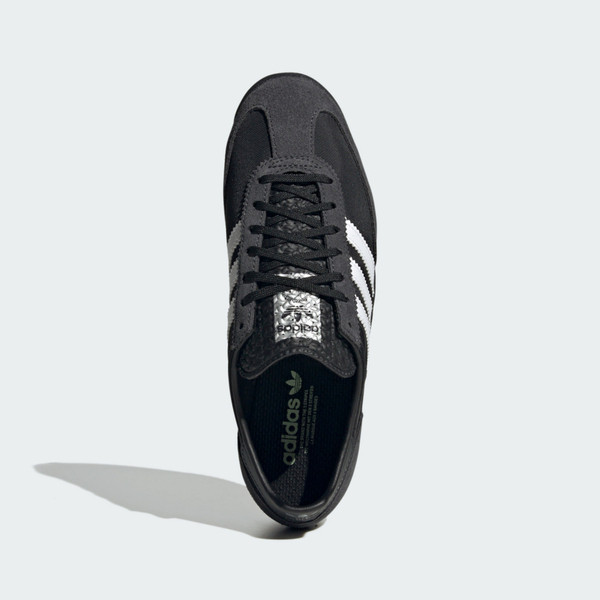 Kixpress-Adidas SL 72 OG W 女 休閒鞋 運動 復古 三葉草 麂皮 尼龍 拼接 黑灰 [JH7390], , large