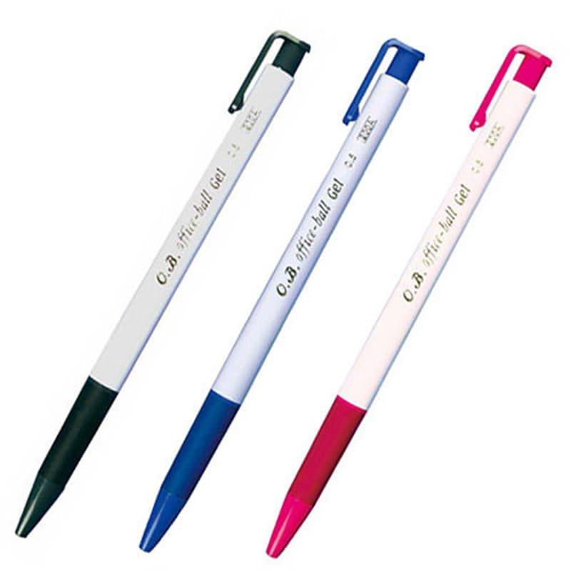 OB#200A(0.5)鋼珠筆3入, , large