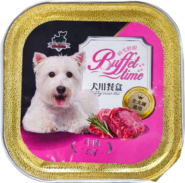 【Mr.Bar】時光鮮廚犬用餐盒 狗罐頭 犬罐100g x 24入, , large