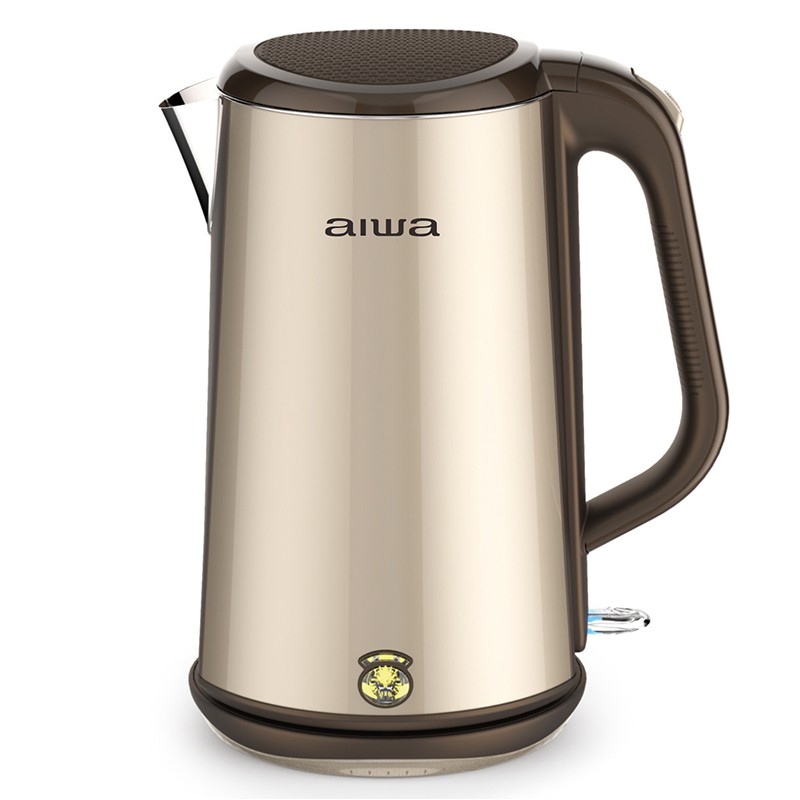 AIWA 愛華 1.8L三層防燙電茶壺 DKS1318 爵士黑, , large