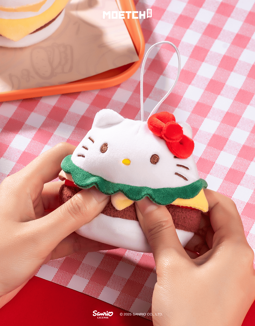 【際洋文化】Sanrio characters漢堡包系列毛絨捏捏樂, , large