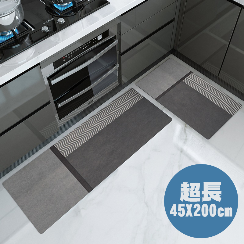 廚房專用珪藻土軟地墊【多款多尺寸可選】 廚房 吸水快乾 方便收納 防滑底部 快速吸水 珪藻土地墊 浴室 廁所, , large