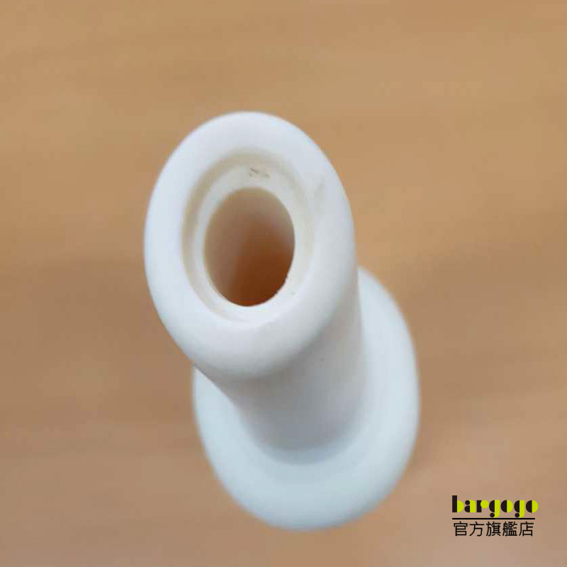 [巴果果]白色練習瓶 有孔 FB-6W-W, , large