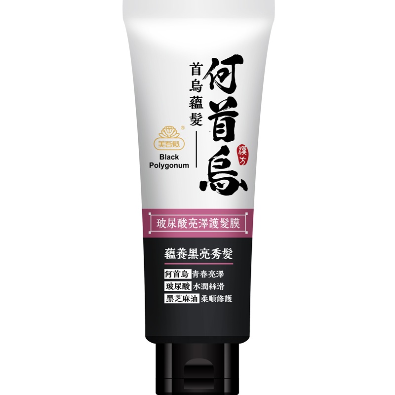 首烏蘊髮何首烏玻尿酸亮澤護髮膜, , large