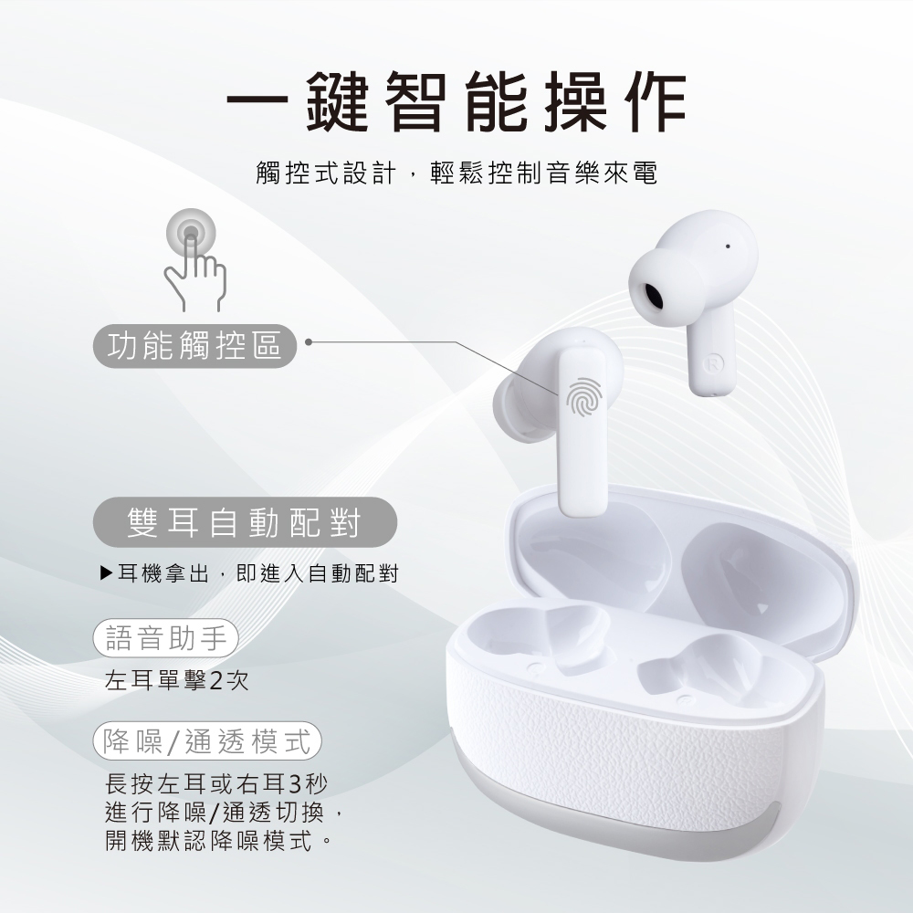 E-books SS72 ANC ENC雙降噪藍牙6.0耳機｜LED數顯 雙設備連線 13mm單體 14H續航, , large