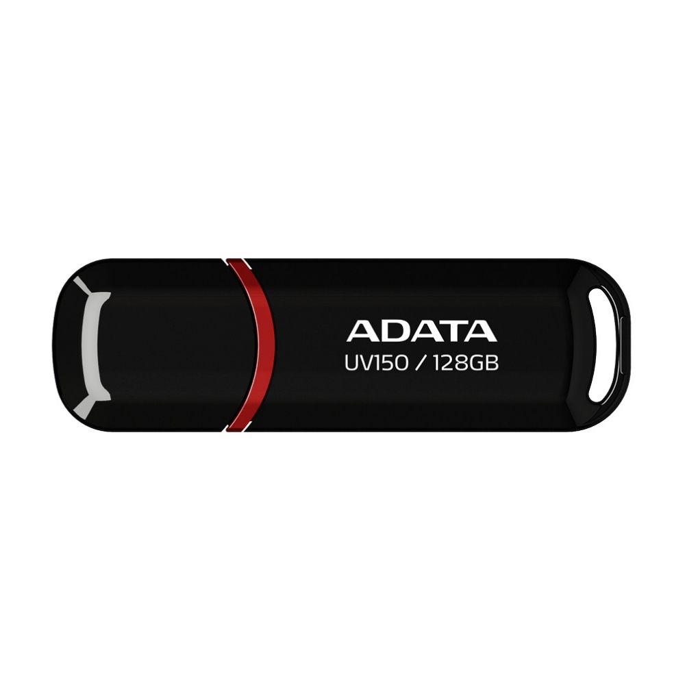 【ADATA 威剛】UV150 128G 黑色 USB 3.2 Gen 1 高速 隨身碟, , large