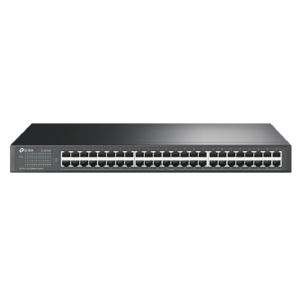 TP-LINK 昌運監視器 TL-SF1048 48埠機架裝載交換器 自動MDI/MDIX 10/100Mbps, , large