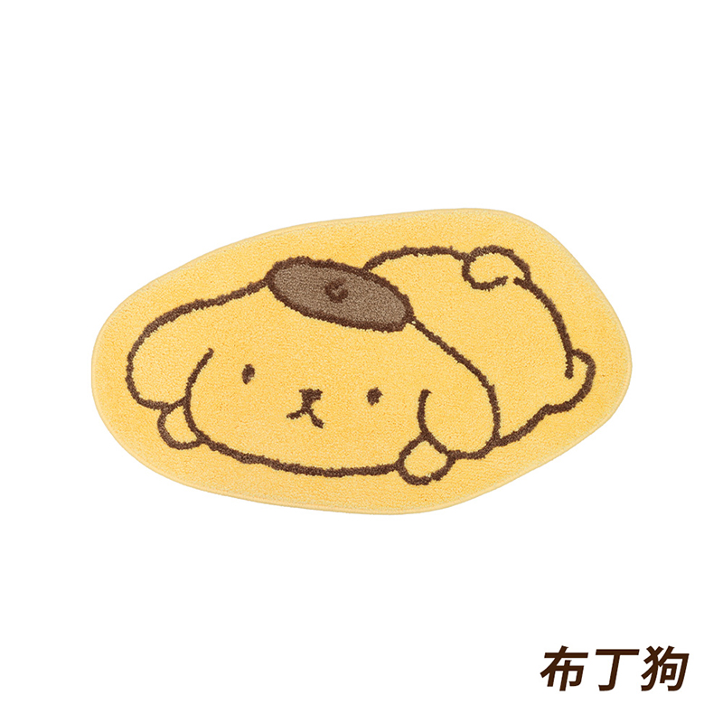 『HOUSUXI．舒希』三麗鷗布丁狗-超細纖維地墊(A4), , large