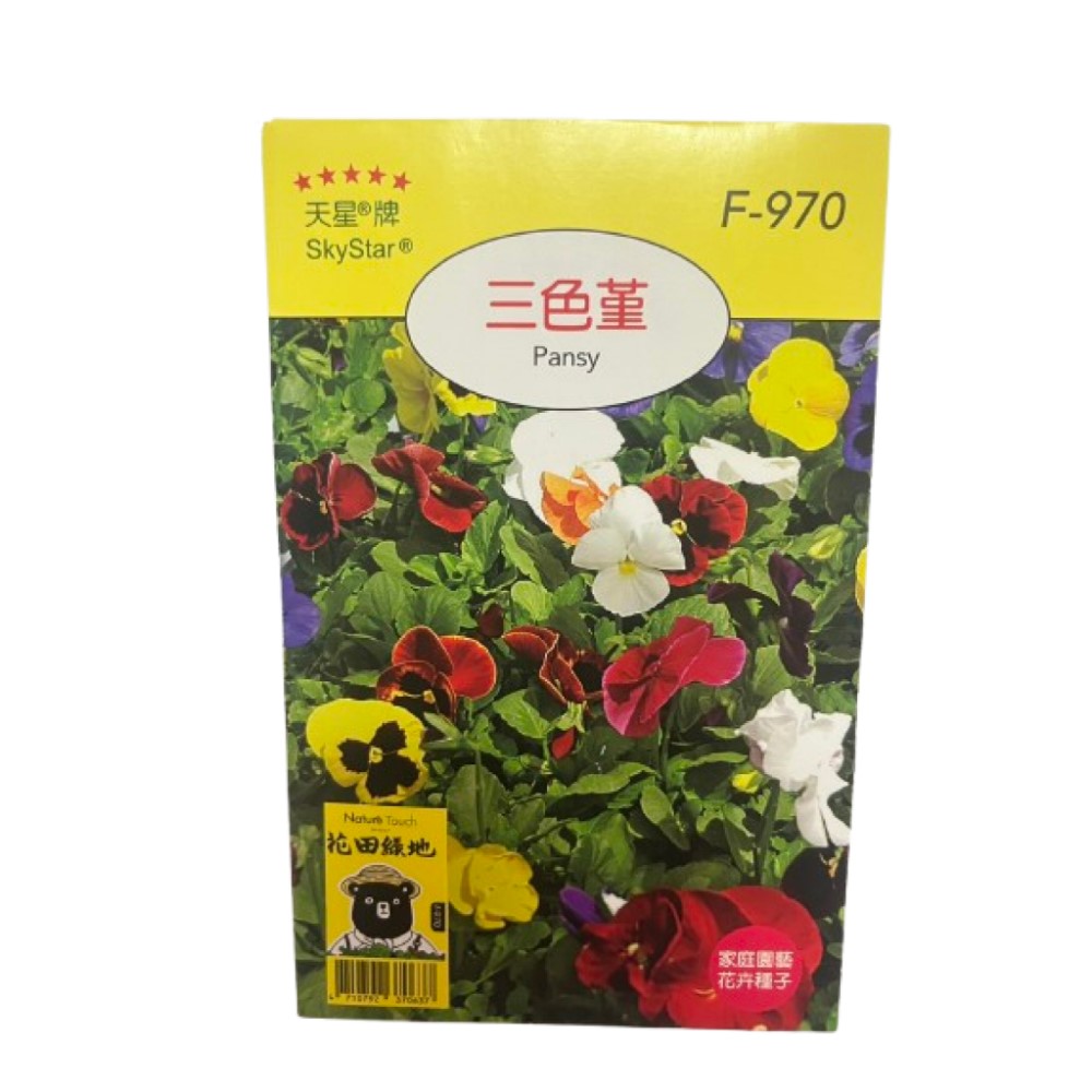 Skystar Pansy  &ndash; Flower Seeds, , large