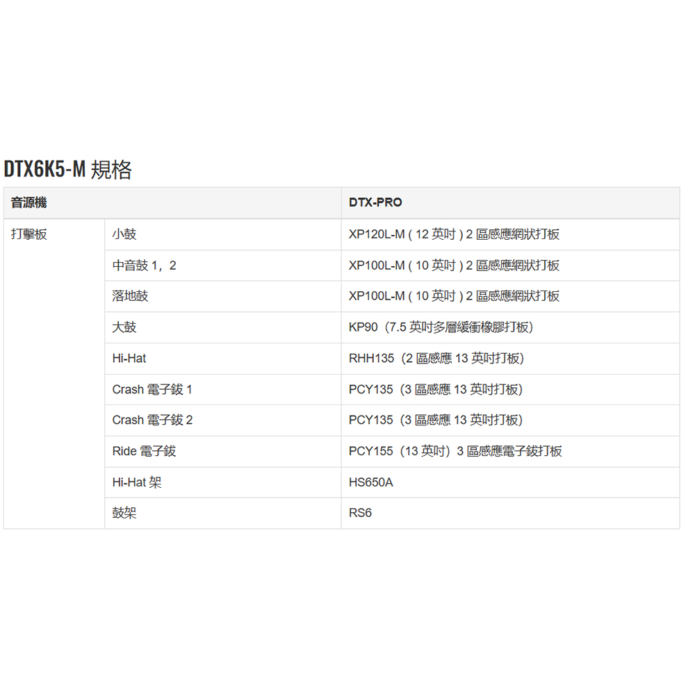 YAMAHA DTX6K5-M, , large