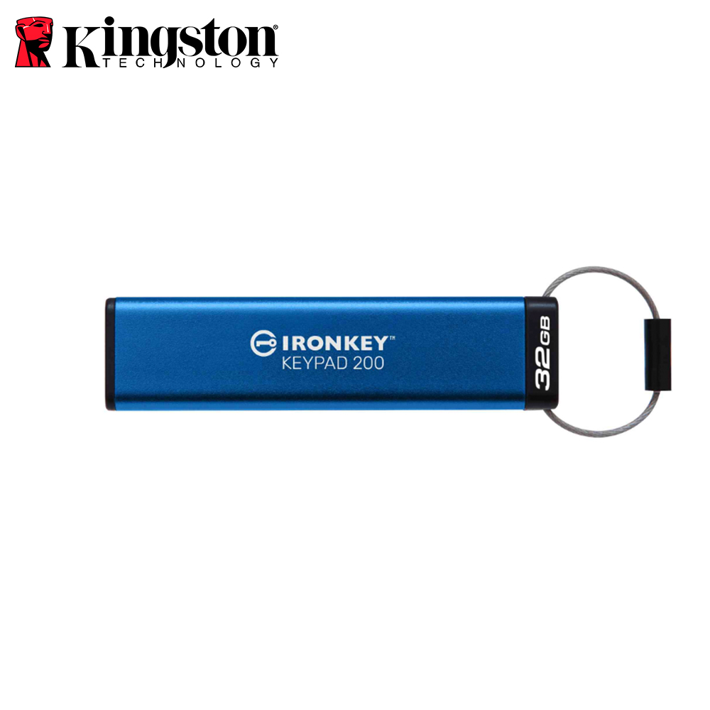 【Kingston】IronKey Keypad 200 USB 32GB 數字鍵盤設定 加密隨身碟, , large