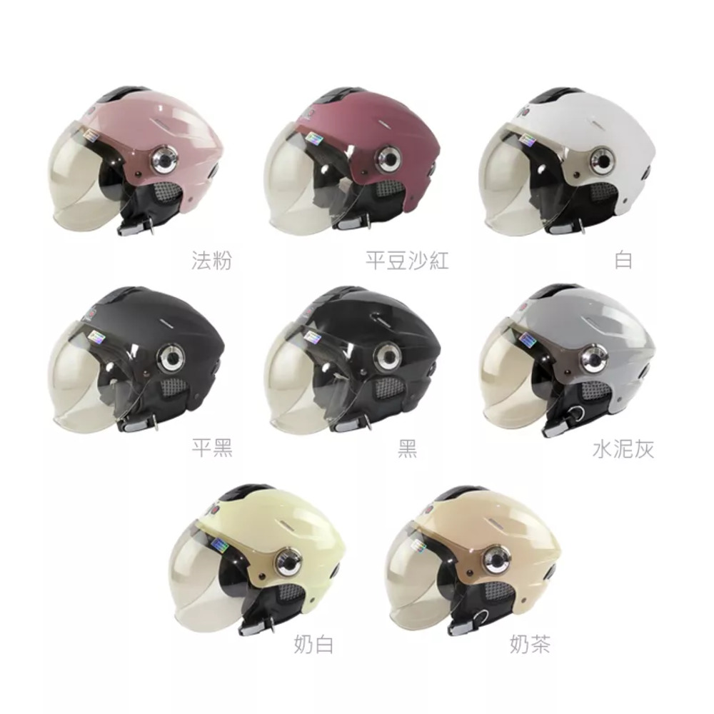 GS MALL 台灣製造 NINJA 華泰新雪帽 K861P 含泡泡鏡片再送一內襯套 雪帽 3/4罩 安全帽 抗UV40, , large