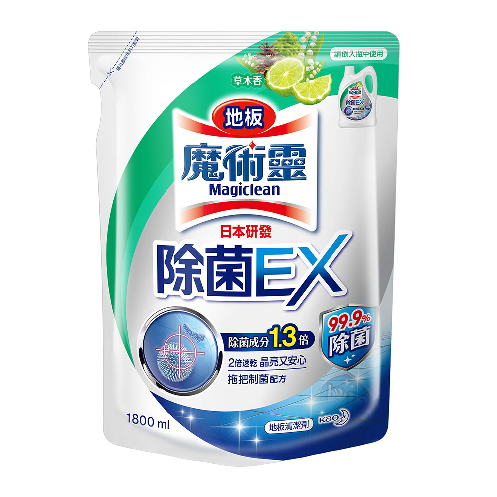 地板魔術靈除菌EX草本香補充包, , large