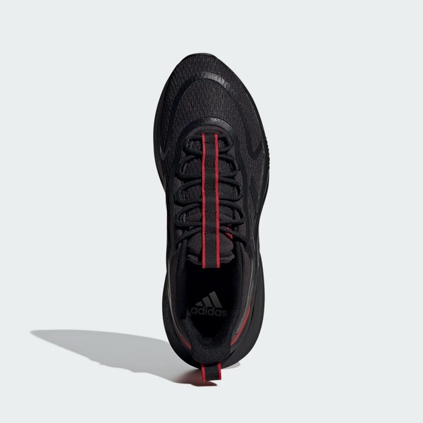 Adidas Alphabounce + 男 慢跑鞋 運動 路跑 緩震 透氣 跑鞋 愛迪達 黑紅 [ID8624], , large