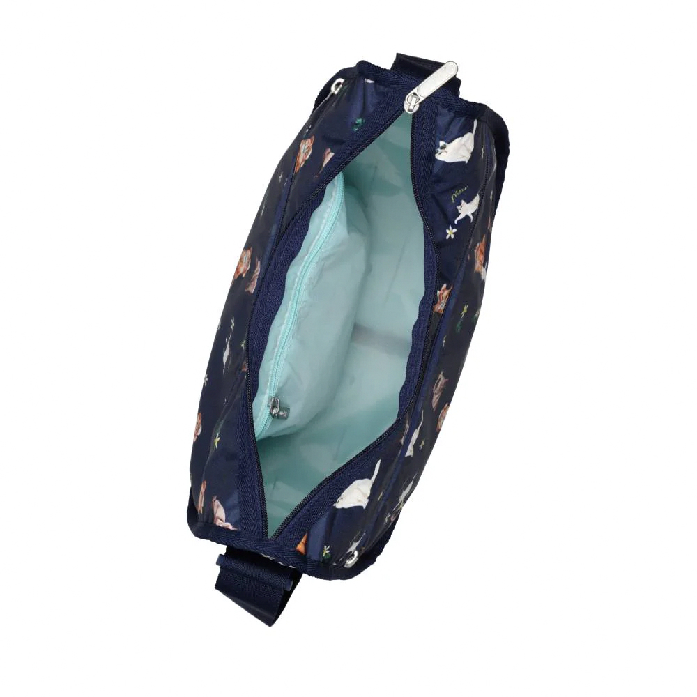 Lesportsac Classic Hobo 經典斜背包 側背包 旅用通勤包 送禮 禮物 推薦 女包(熱帶度假貓咪), , large