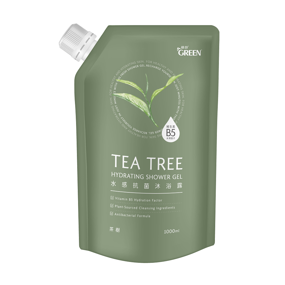 綠的水感抗菌沐浴露補充包-茶樹, , large
