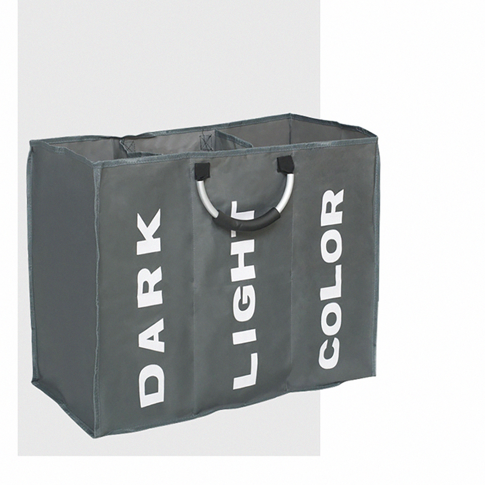 picobello Three-Compartment Clothing Storage Bag - Dark Gray, , large