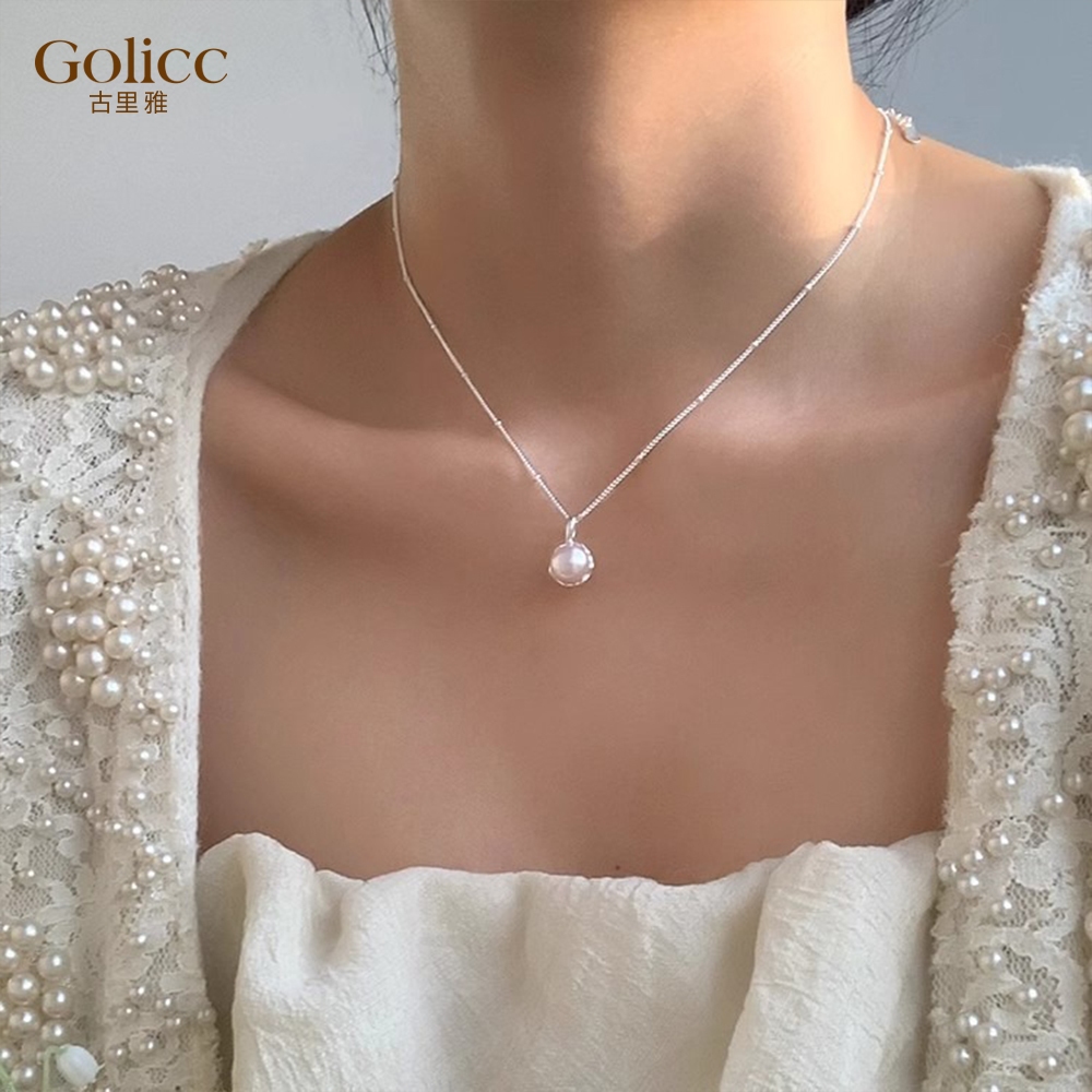 【Gulicc】古莉可 項鍊  氣質 珍愛珍珠項鍊, , large