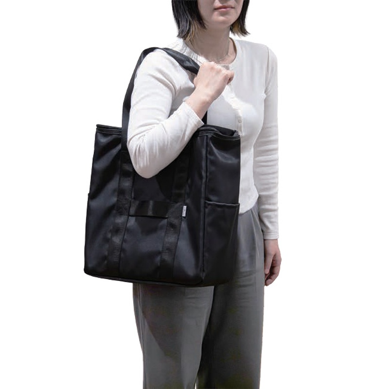 【CB JAPAN】dsk.pig系列 直橫兩用保冷托特包 FITTOTE 20L 經典黑, , large