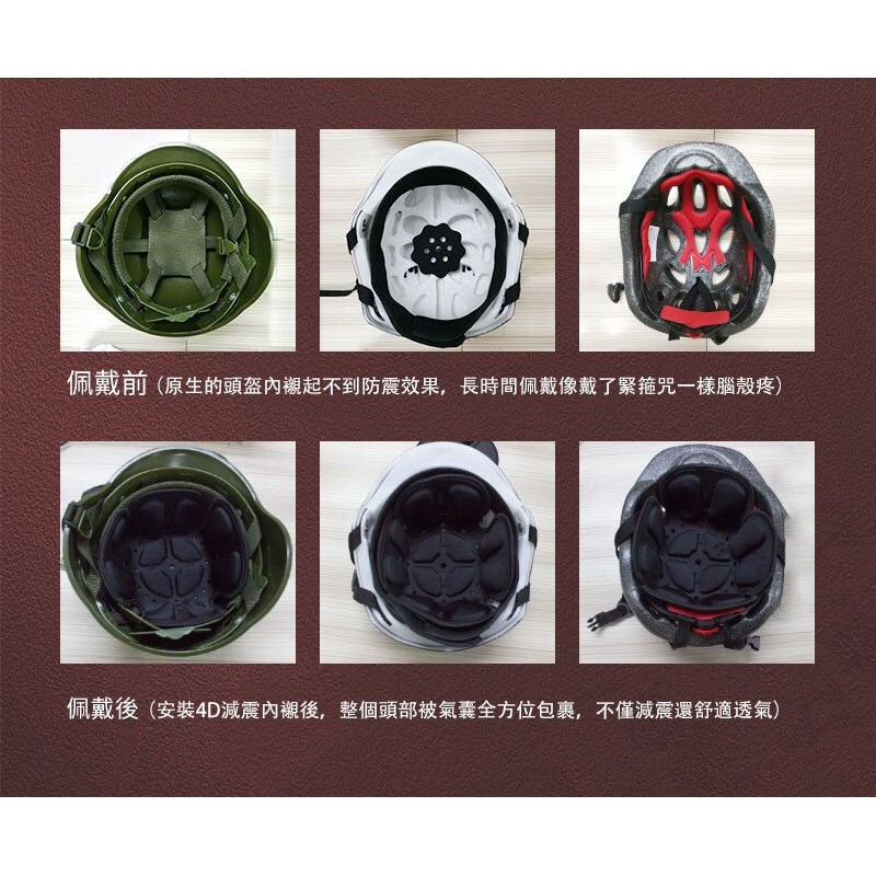 JFT 安全帽專用緩震墊 | 頭盔舒適升级配件 | 360&deg;防護, , large