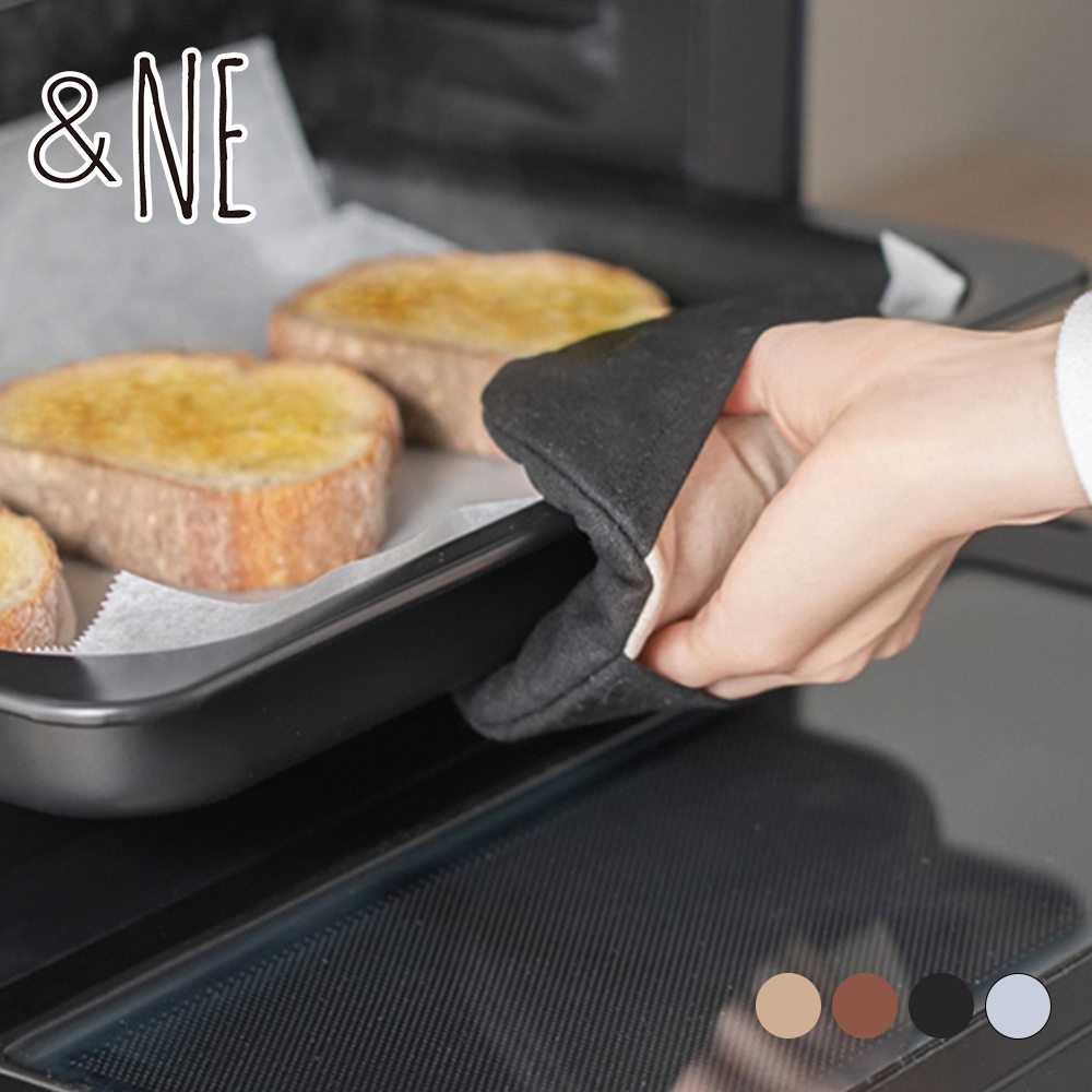 【&NE】Japan-Made Cat-Shaped Heat-Resistant Trivet (Also Usable as Oven Mitt) &ndash; Brown, , large