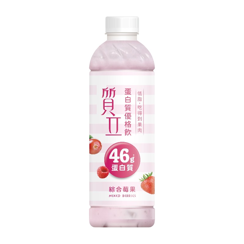 質立蛋白質優格飲(綜合莓果), , large