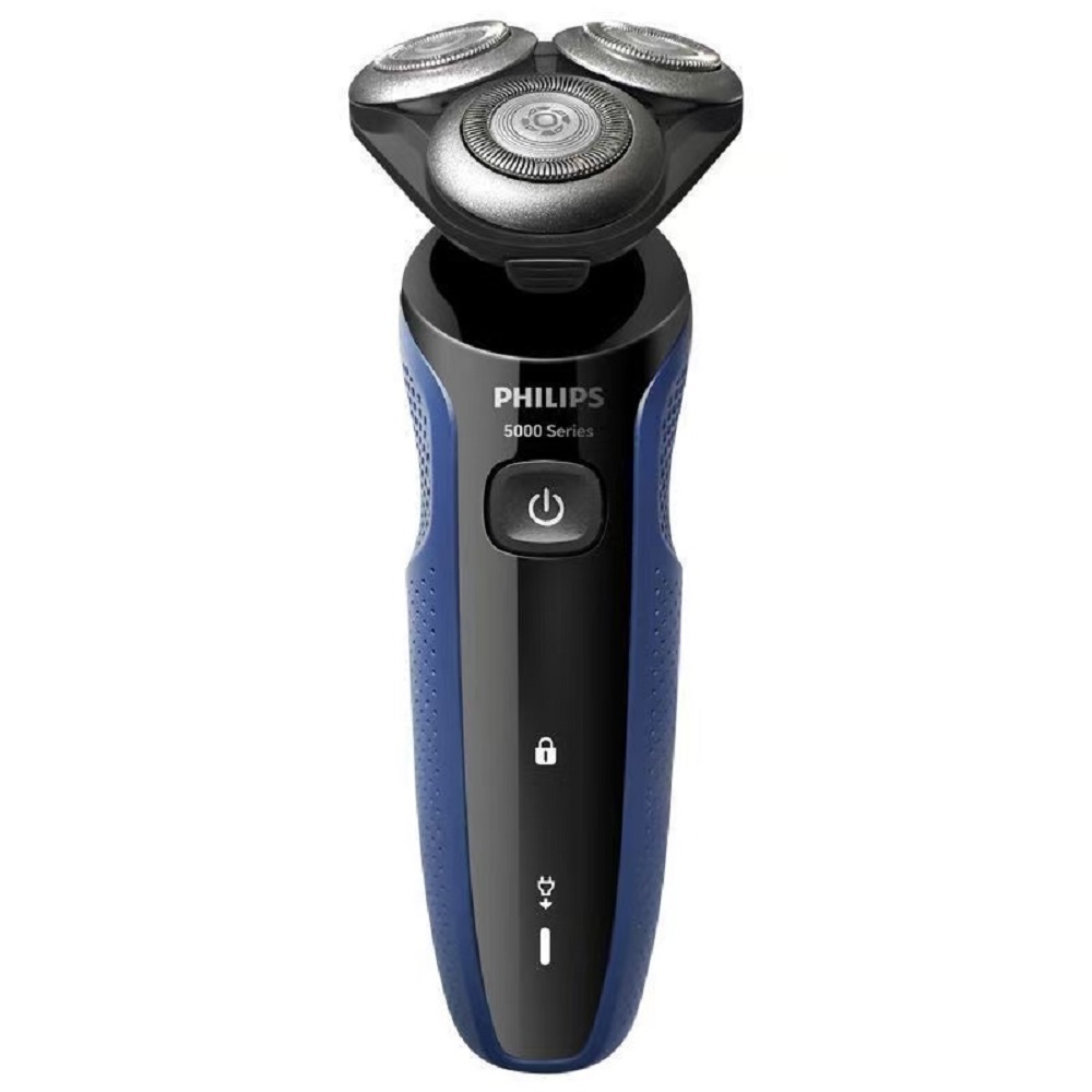 【Philips 飛利浦】SkinGlide乾濕兩用5分鐘快充全機水洗電動刮鬍刀 S5277/02 360&deg;靈動刀頭 買就送CME-SK500, , large