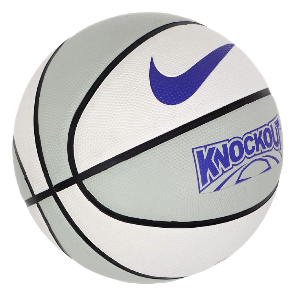 NIKE KNOCKOUT DEFLATED 7號球 籃球 戶外 室外用球 深溝 控球精準 耐磨 多色 N101426407207白灰/N101426415907紅白/N101426481407琥珀, , large