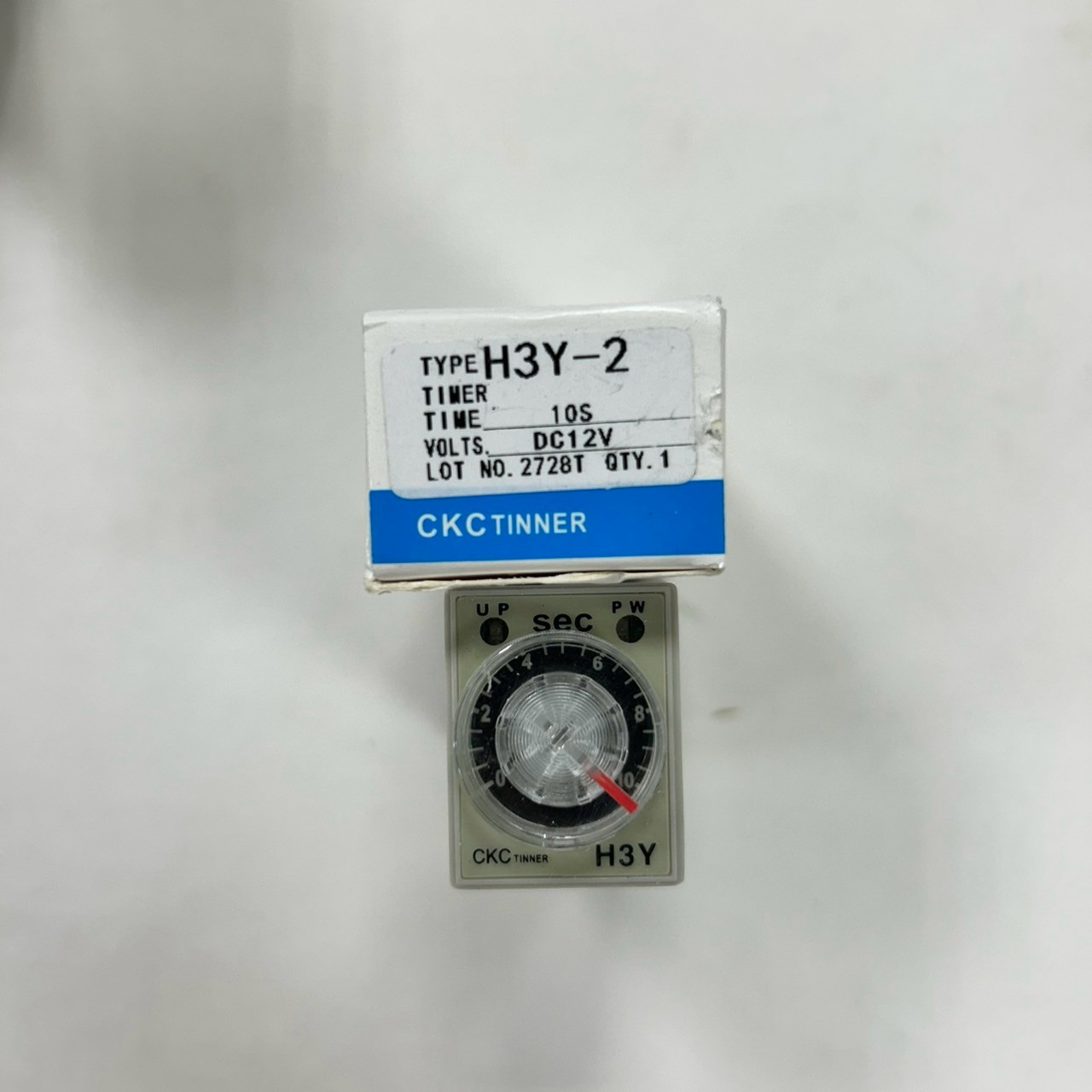 時間繼電器8腳2開2閉DC12V-0-10秒, , large